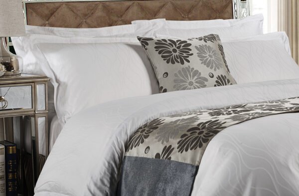 Jacquard Weave 100% Combed Cotton Hotel Bed Linen