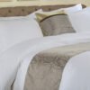 Feather Jacquard Weave 100% Cotton 300Tc60S Hotel Bedding Set