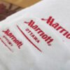 60S300Tc 10Cm Satin Stripe Bed Linen For Marriott Ottawa Hotel