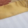 60S300Tc 10Cm Satin Stripe Bed Linen For Marriott Ottawa Hotel