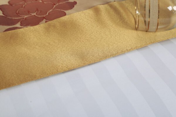 60S300Tc 10Cm Satin Stripe Bed Linen For Marriott Ottawa Hotel
