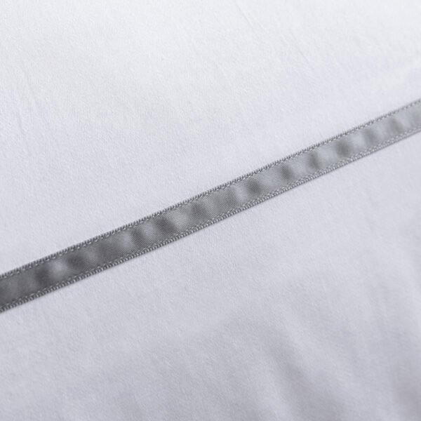 100% Cotton 300Tc Ribbon Weaving Technique Bed Linen  For Sheraton Hotel