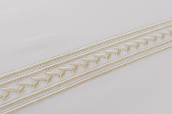 60S 400Tc Embroidery Bed Linen For Ritz Carlton Hotel