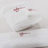 100% Cotton 16S Towel Set For Wynn Hotel