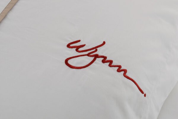 60S 400Tc Embroidery Bed Linen For Wynn Hotel