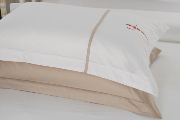 60S 400Tc Embroidery Bed Linen For Wynn Hotel