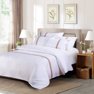 60S 300Tc 100% Cotton Bed Linen For Hotel
